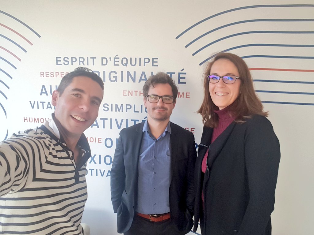 Geryoutubeur's tweet photo. [#jeviensbosserchezvous ON)🎙Merci #AnneChevalier &amp; @FGaliana2 de m'avoir invité aujourdhui au coin de votre micro chez @Yodeconseil (avec un peu de marinière dedans;)🔜 #podcast #lacomaucoindumicro #rh #capitalhumain #marqueEmployeur #communication #digital #emploi #recrutement https://t.co/oBi4ZUUOww