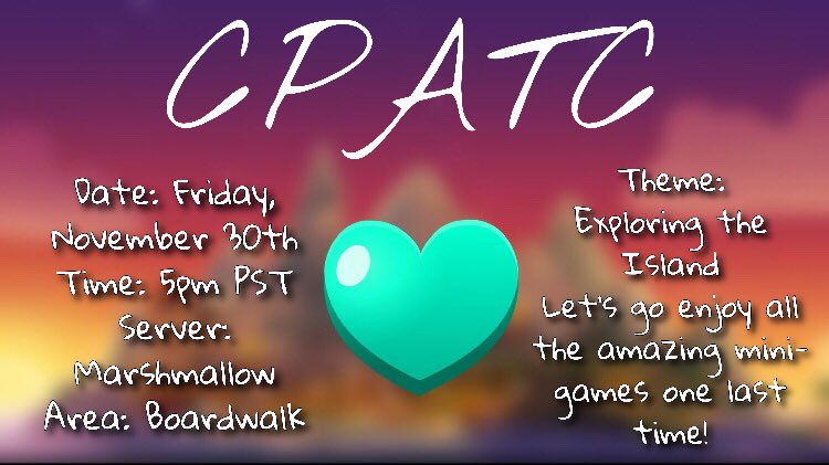 BlucarioYT's tweet photo. Just a reminder that my hour of CPATC starts today at 5pm PST! If enough people show up I’ll most likely upload it to my channel. I hope to see you there! 🎉
#CPAroundTheClock #CPATC https://t.co/2uoAUJPy1v