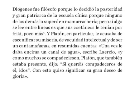 JotDownSpain's tweet photo. Diógenes fue un corrupto, un chupóptero de la peor calaña. No se eche usted las manos a la cabeza, que esto lleva veinticinco siglos publicado y Caviedes ha dicho que hasta aquí hemos llegado.

«El buen ladrón» #Smart38 https://t.co/DOUacQHiAe