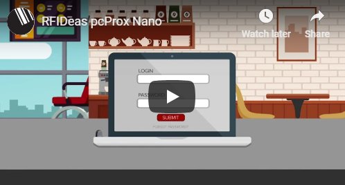 TodBesse's tweet photo. Don’t sacrifice user experience to ensure #secure access on the go. This video from @barcodesinc shares how @RFIDeas enables both with the pcProx® Nano. https://t.co/NDzzYMAUli https://t.co/1GlC3wRk8Q