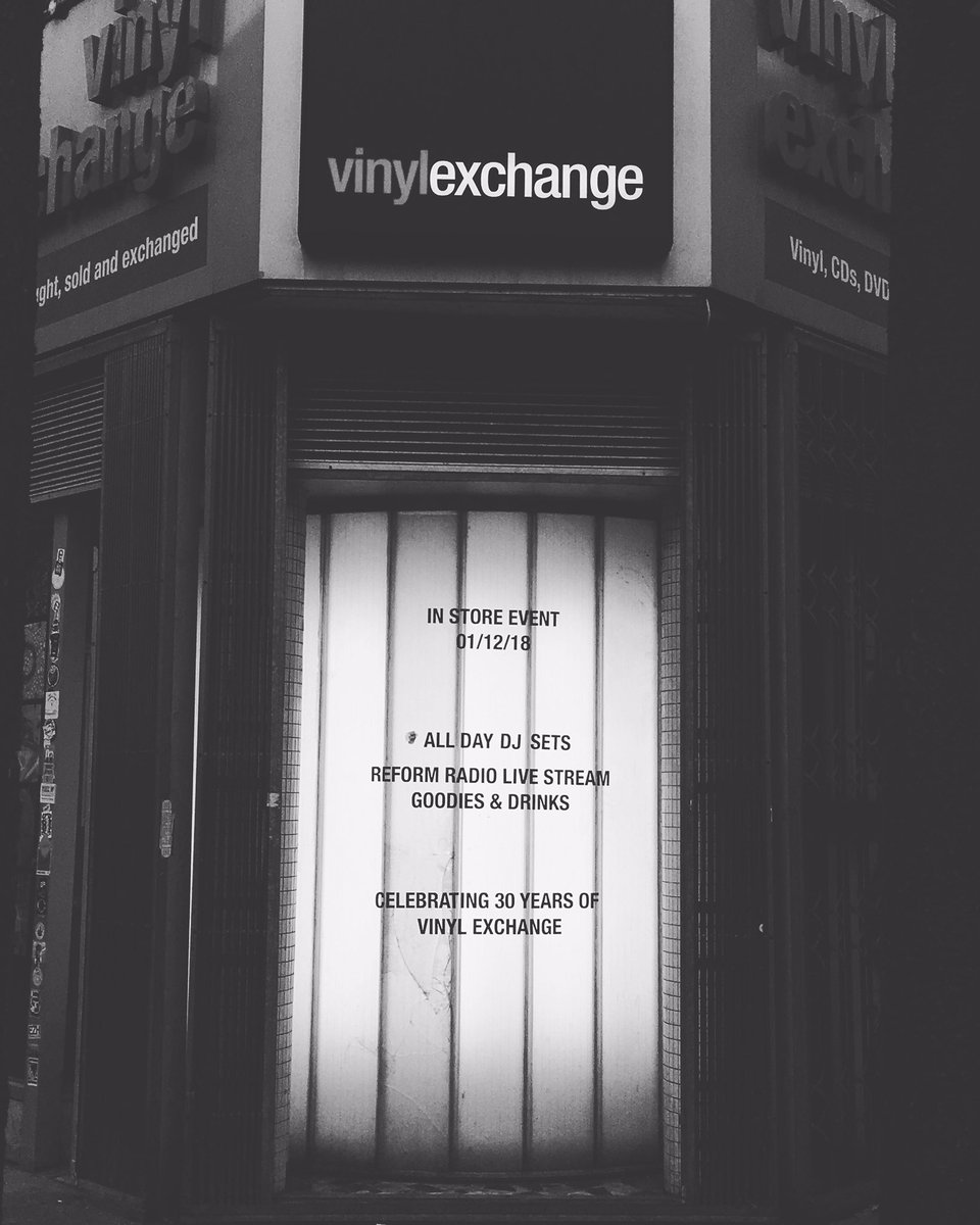 vinylexchange's tweet photo. Finally got our name in lights π
Big love to local hero @robbaileystudio for helping us out on this one π
β’
β’
β’
#vinyl #oldhamstreet #nq #manchester #manchestervinyl #recordshop #recordshop #vinyllettering #vinylevent #vinylexchange #saturday #dj #djevent https://t.co/oXmkmuV1ML