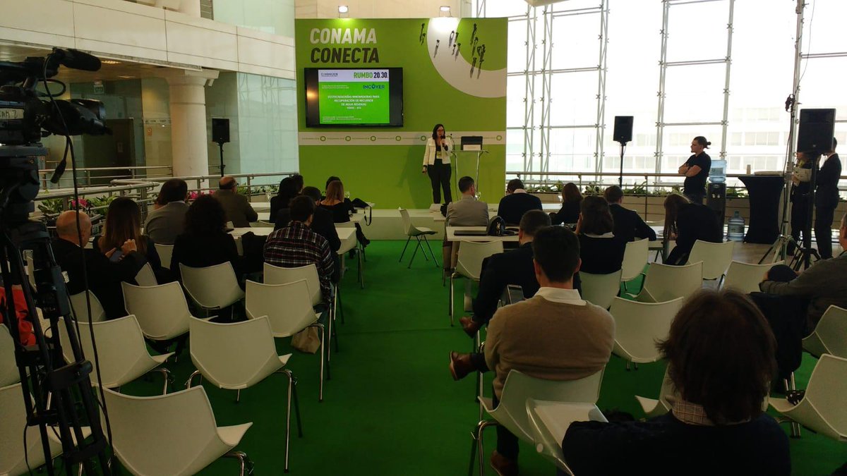 INCOVERproject's tweet photo. 🙌Thanks to #conama2018 a for the opportunity to introduce #INCOVERproject to the Spanish environmental community in #ConamaConecta and in our booth!
A wide audience and great interest in our results! ♻️💦
#circulareconomy #H2020 @EU_EASME @EU_ecoinno https://t.co/AWTpbv4PyH