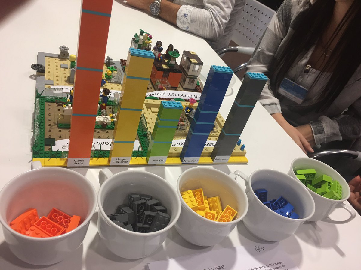 Serious game #LEGO #ubatx @FabriqueSpinoza ! Belle expérience en groupe 😍