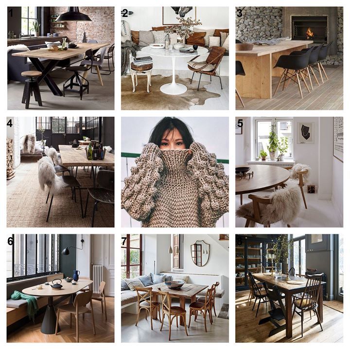 EMBRACE THE COZY: DINING ROOMS

1. Maison Belle
2. Bosshardt
3. Akari
4. Atelier
5. Mette
6. Pufik
7. Bloglovin'
8. Rejuvenation