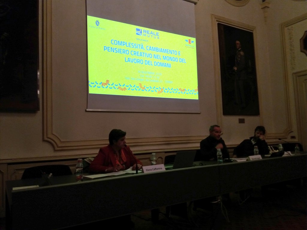 praxiconsulting's tweet photo. Oggi in @Reale_Mutua ragioniamo sul #CAMBIAMENTO #FestivalEducazione #Torino #ChangeManagement #innovazione #competenze #formazione https://t.co/j0IG11uHv1