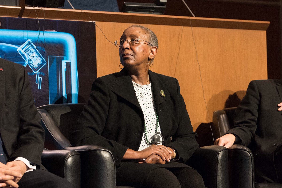 ACIWorld's tweet photo. Angela Gittens presented 3 papers to the High Level Conference on Aviation Security, including the Vision for Aviation Security at Airports, produced in partnership with @IATA. Read more: https://t.co/TZ5sIQrh48 #AVSEC2018 https://t.co/Byf5A8h8DH