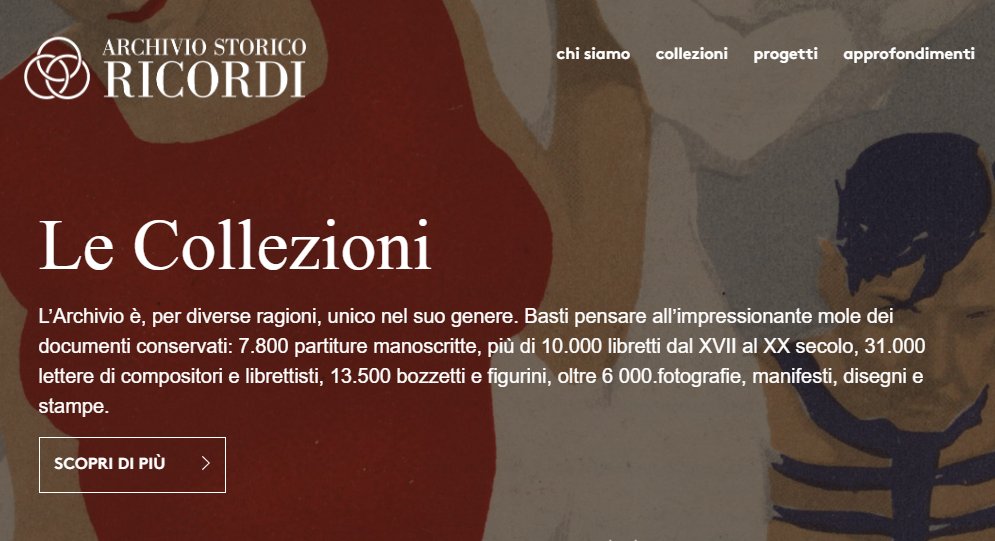 Vi immaginate Giuseppe Verdi che implora perdono per aver scambiato una colomba per un’oca?

Scopri altre storie sull'Archivio Storico Ricordi sul nuovo sito realizzato da Promemoria!
promemoriagroup.com/news/il-esplor…