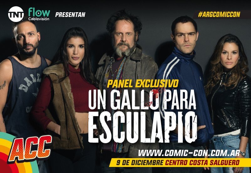 NicolasDarfe's tweet image. ¡Me gusta la apuesta a la producción nacional! 
La @ArgenComicCon confirmó paneles de #ElMarginal2 y #UnGalloParaEsculapio.