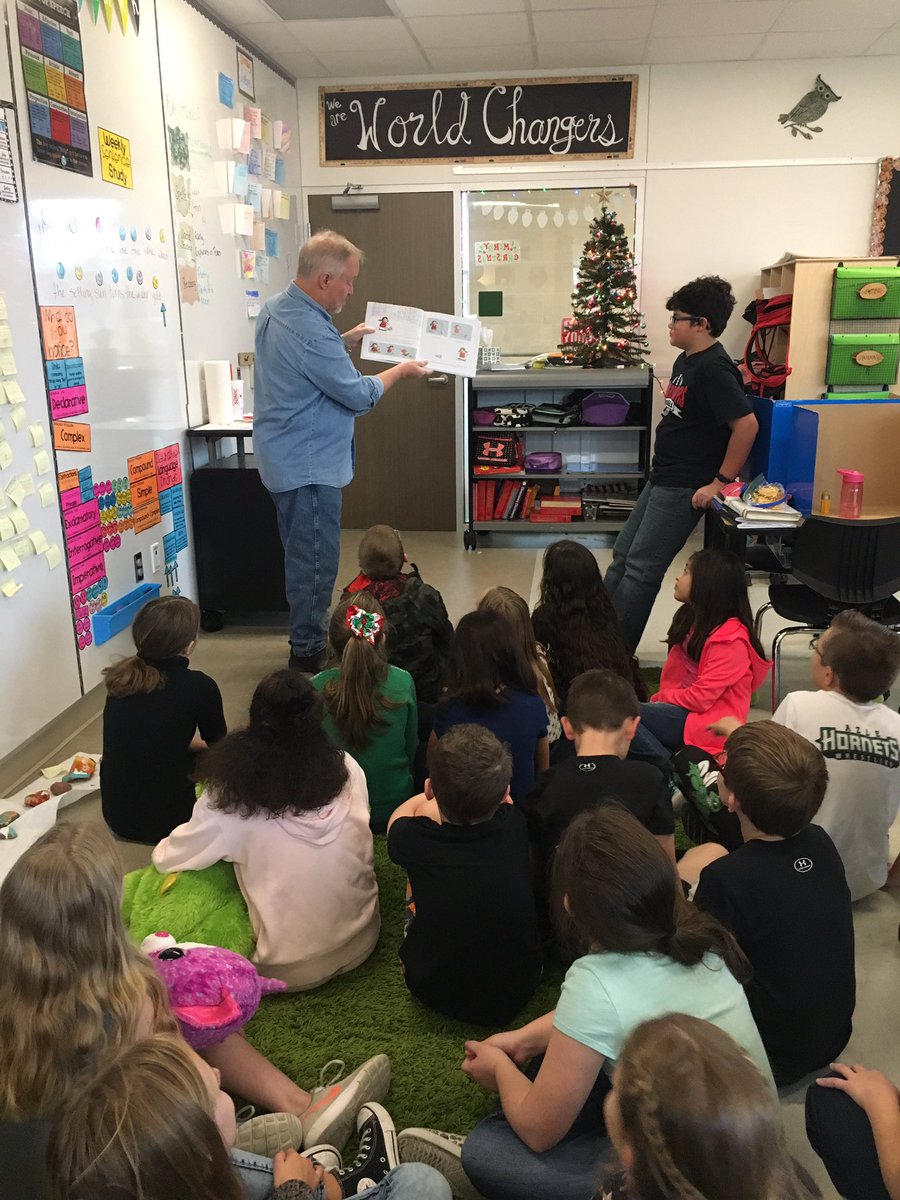 Our World Changer Mr. Wright reading us a story! We ❤️our World Changer crew #wearewalnutcreekworldchangers