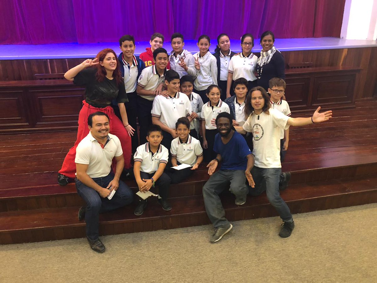 ThePerformers's tweet photo. Thanks, #Campeche! 🇲🇽️

Have a great weekend! 🤗

#ThePerformers #EducationalPlays #Mexico https://t.co/bJiBgPiMOO