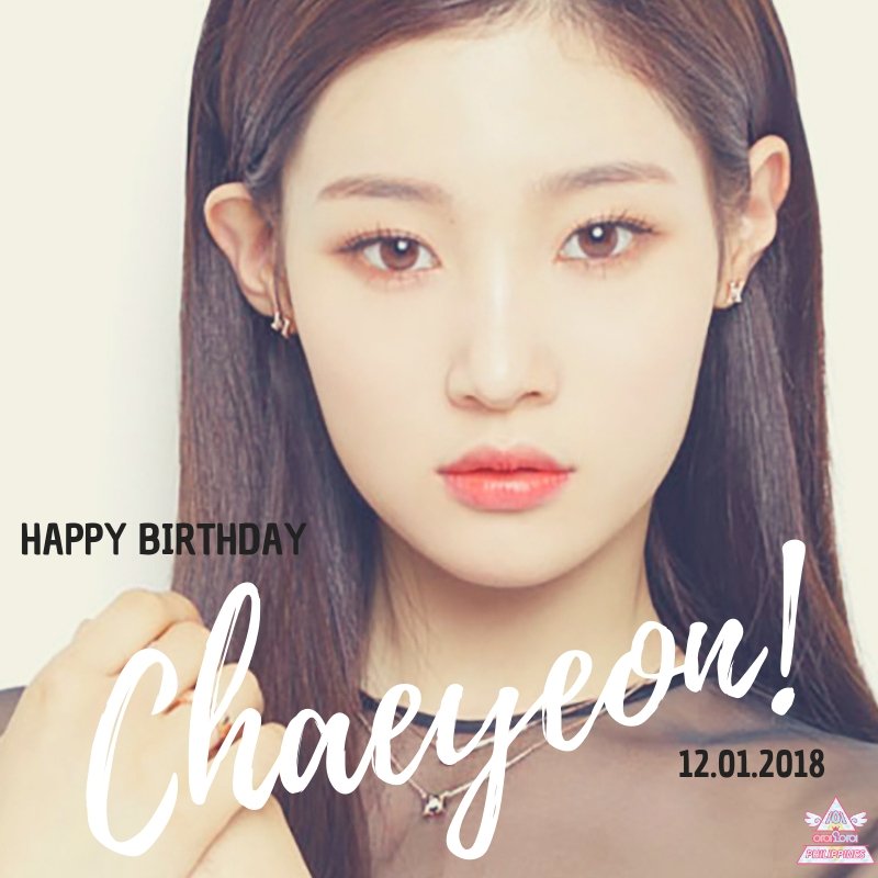 [GREETINGS] To one of our best visual, the mom of our 9 cute girls (cause the other one is the dad). Happy Birthday! 

#HAPPYCHAEYEONDAY
#다이아 #채연 
#DIA #CHAEYEON