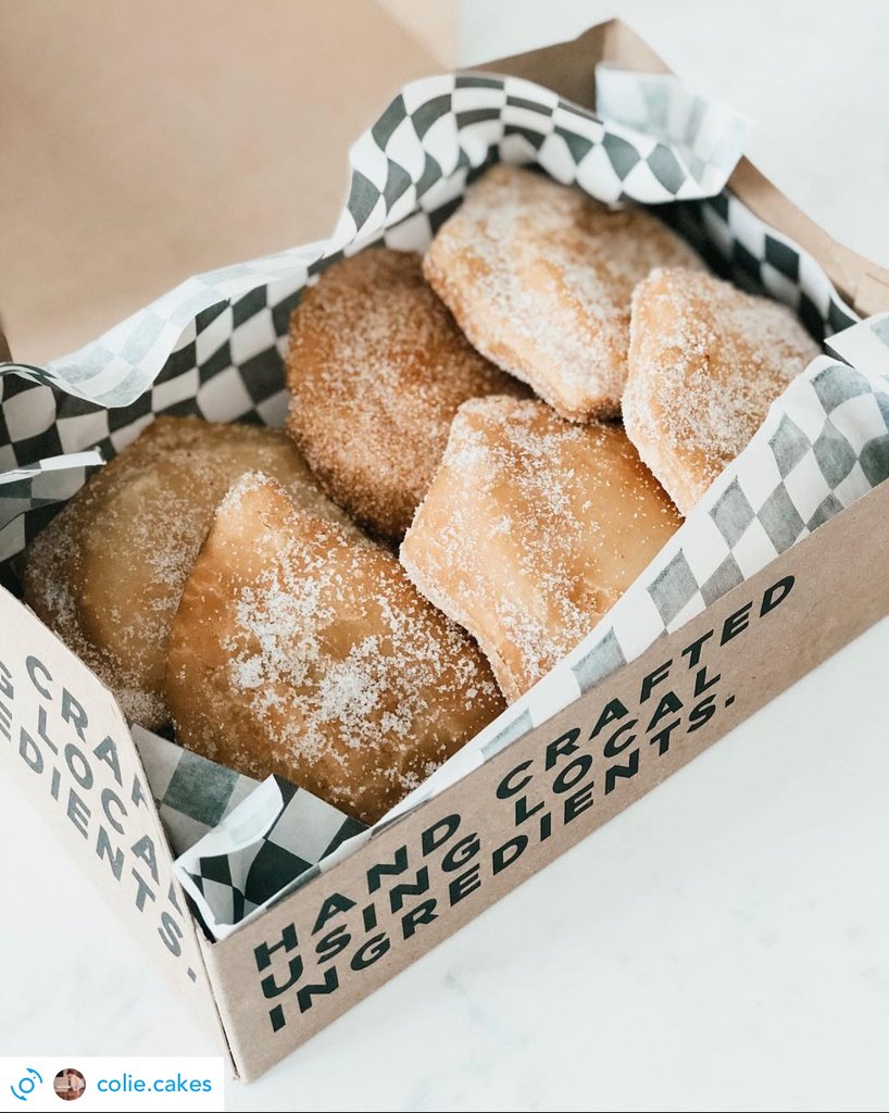 If you live in the #London or #StThomas area, you can pre-order fritters, or come see us at any of our locations -  <a href="/themarketwfd/">The Market at WFD</a> , <a href="/fireroastedcafe/">Fire Roasted Coffee</a> or our bakery in St. Thomas to see what seasonal flavours we have!