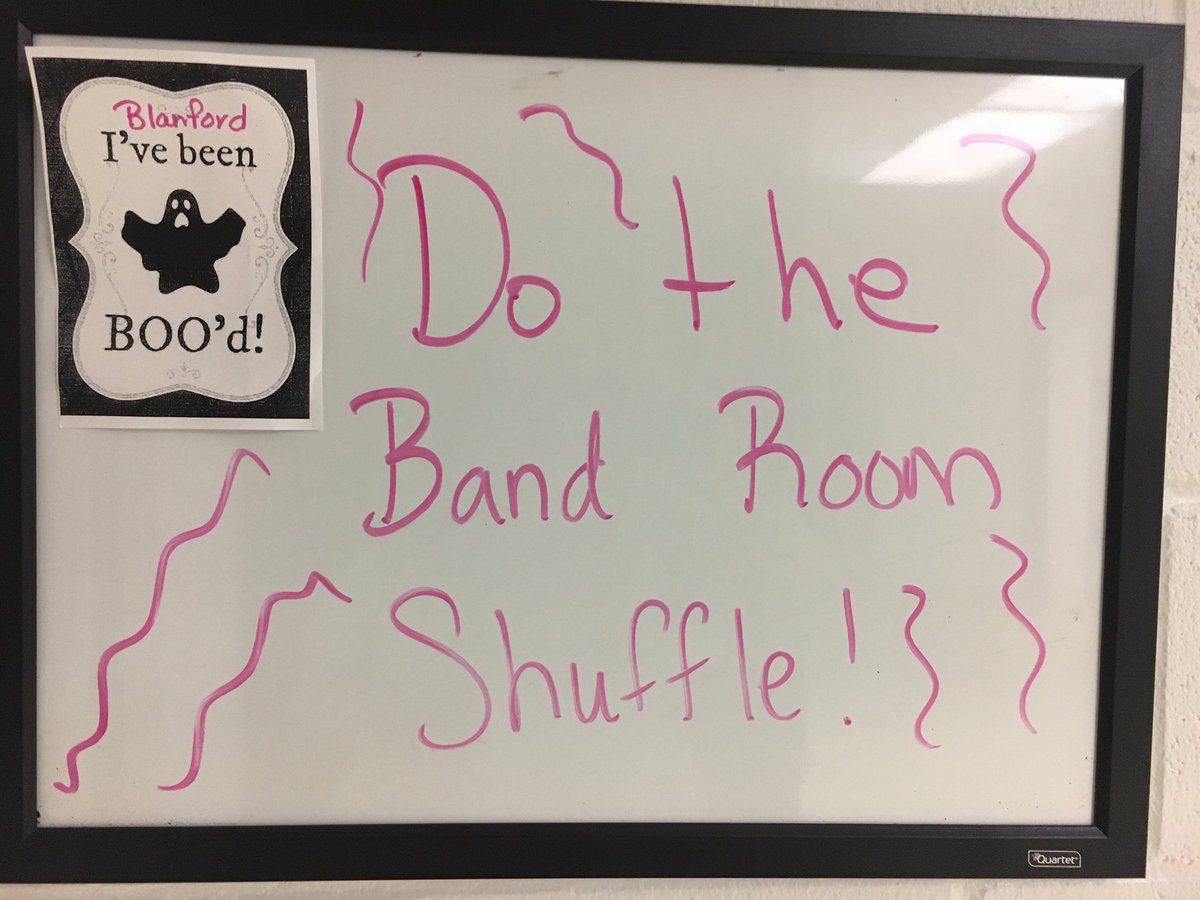 Do the band room shuffle #fmsteach #fpslearn #fultonproud #BandFam