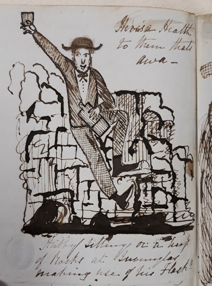 From a Victorian journal of a Scottish tour (Acc.12615) #ArchiveAdventDoor #ArchiveAdventCalendar <a href="/ARAScot/">ARA Scotland</a>