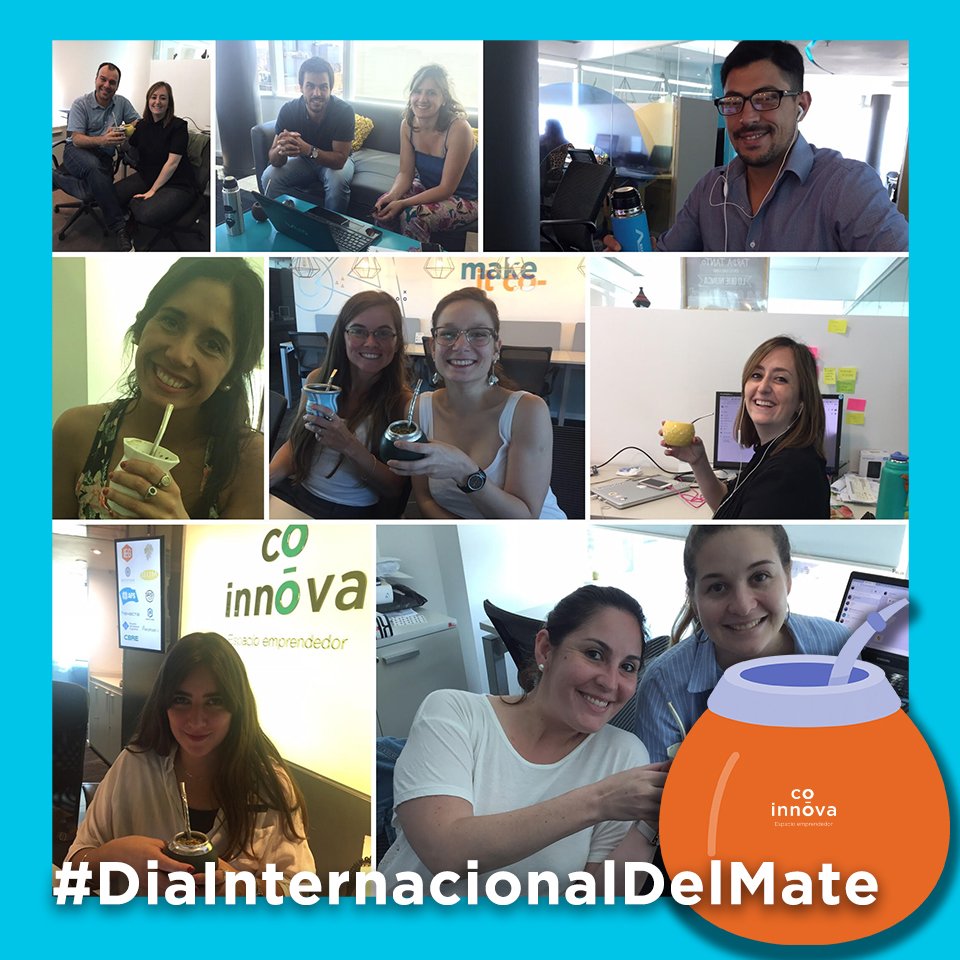 #MATE + #COWORKING la combinación perfecta 🤝 Con un mate en mano compartimos, soñamos, creamos nuestros proyectos y nos sentimos siempre más acompañados. #diainternacionaldelmate