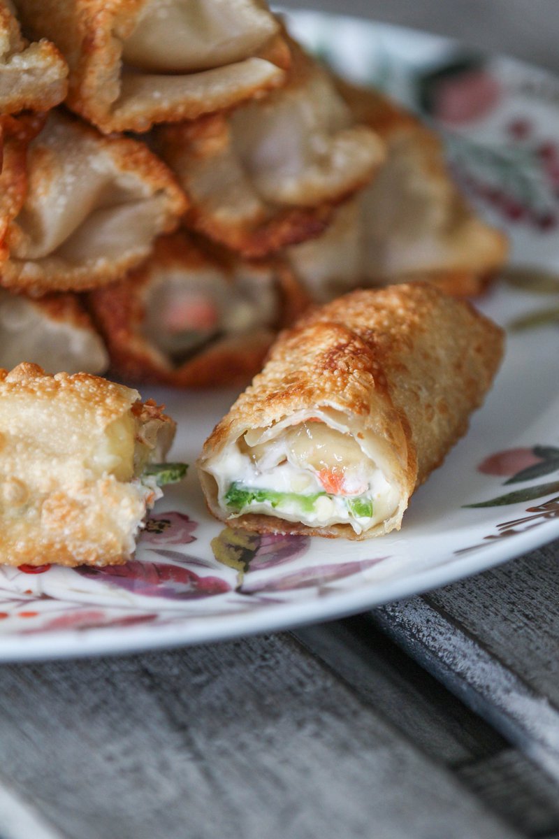 Twin Dragon Egg Roll Wrappers / Crab Rangoon Egg Rolls Featuring Twin