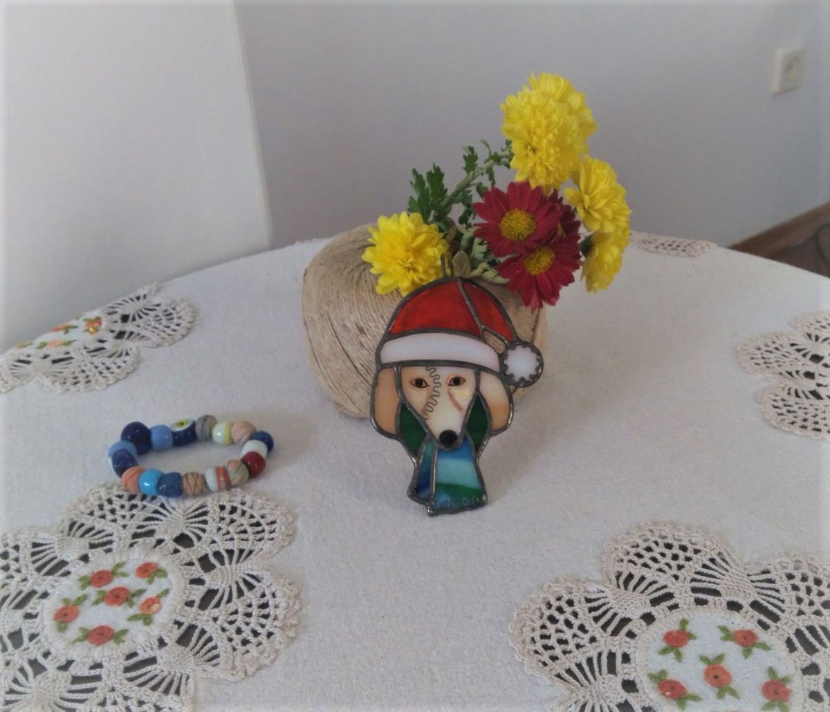 nurcindize1's tweet photo. https://t.co/ymcFX5FRhP
#christmas #xmasgift #xmas #newyeargift #christmasgift #christmasdecor #christmasornaments #dogornaments #suncathers #etsy #etsysale #etsyfinds #giftforher #stainedglass #design #dog #puppy #stainedglasssuncather  #wallhangings #windowdecor #puppyornaments https://t.co/DYJ8DSv7NT