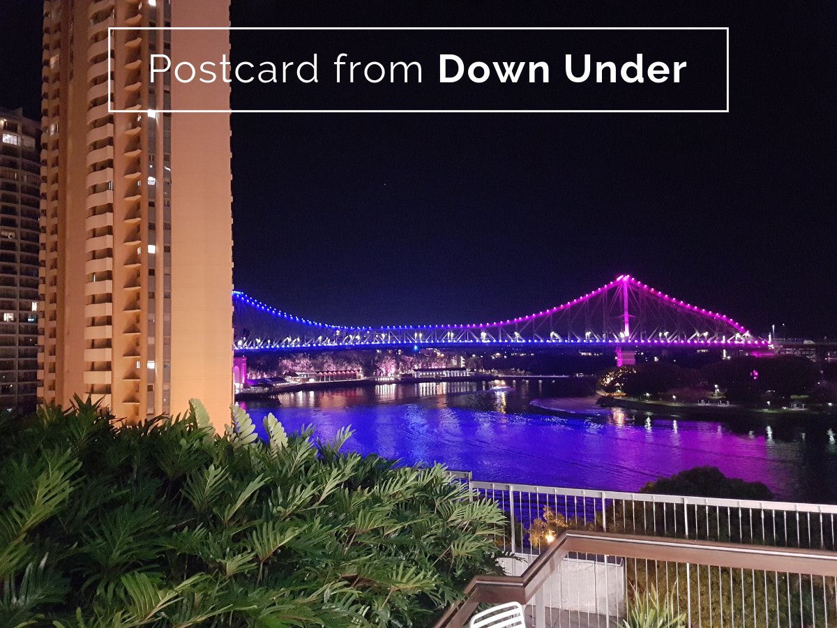 GStudyIta's tweet image. POSTCARD FROM #DOWNUNDER

#Brisbane by night 🌃: il nostro SALVATORE è appena arrivato in città e già se ne è innamorato perdutamente😍! Se volete scoprire perché ecco qualche info in più su questa splendida città &amp;gt;&amp;gt; bit.ly/2RuutpH

#GoStudyLegends #PostcardFromDownUnder