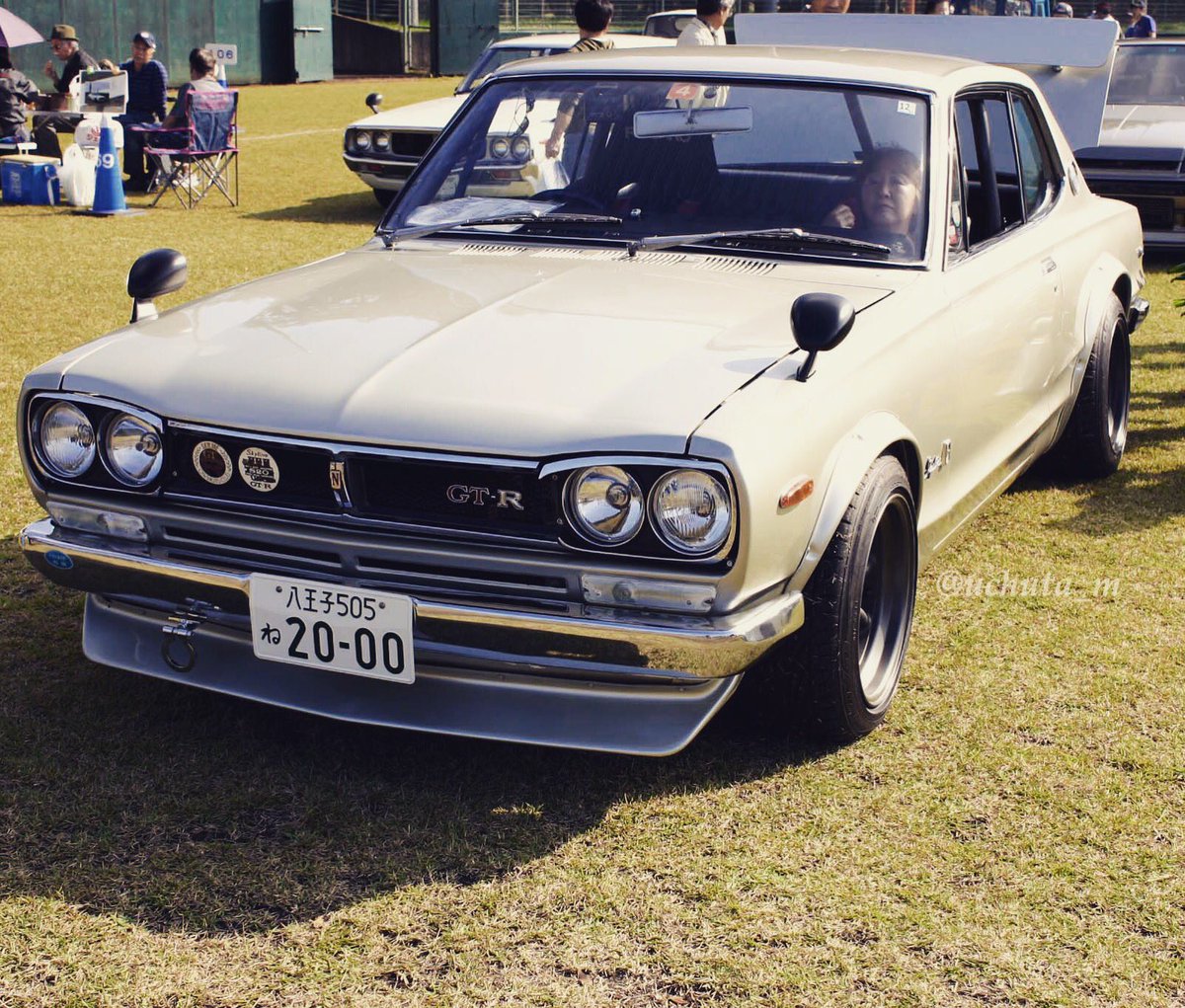 #GoodMorning! Have a nice weekend :-)
おはようございます(^○^)
本日もヨロシクで〜す(^^)☀️☀️

1972 NISSAN KPGC10 SKYLINE HT2000GT-R

#SkylineSaturday #Hakosuka 
#北本総合公園 #クラシックカーフェスティバル