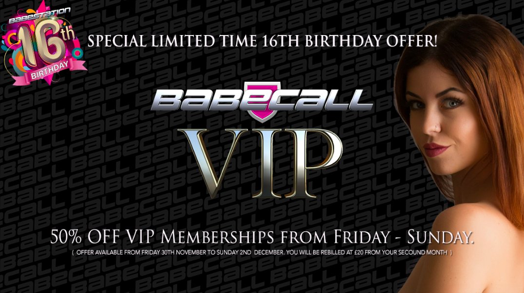 50% OFF https://t.co/aHCvRO4qrE! 🚨

100,000+ exclusive photos 📷
1,000+ exclusive videos 🎥
BSX TV show for FREE 🔞

Make the most of this Babestation Birthday weekend deal! https://t.co/VPrW2JMTvM