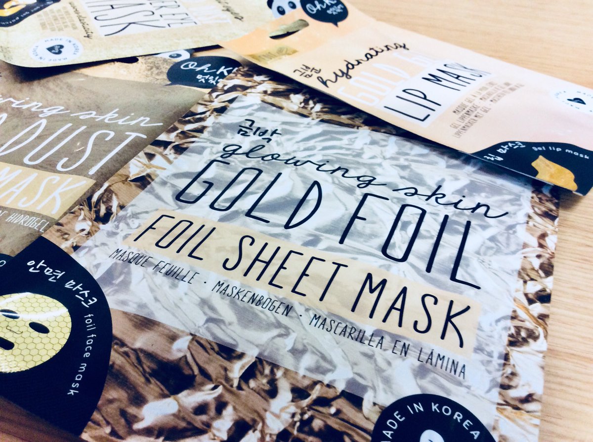 TulaneBookstore's tweet image. The best gifts are golden! Get exclusive @ohk_life beauty and skincare mask from  #theglossary! #tulanebookstore #tulane #onlyattulane