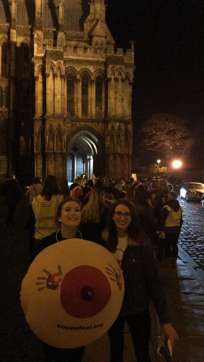 So much fun taking part in the #ReclaimTheNight march this evening with <a href="/womens_ulsu/">Women's Officer</a>! #BoobLove