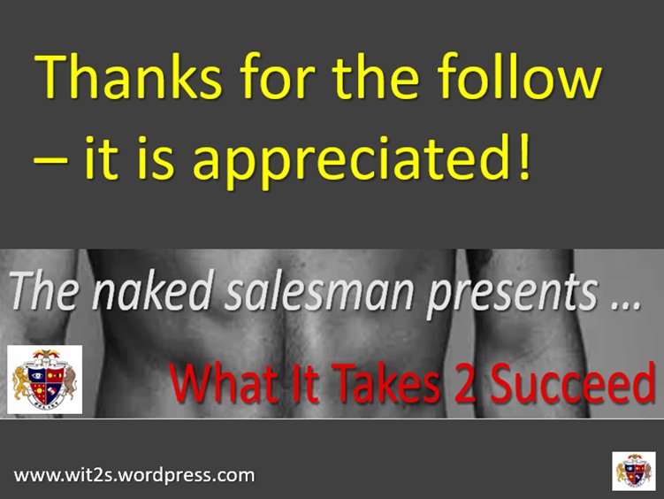 WIT2S's tweet photo. Thanks for the follow @Michaeldinich @SloanRawlins @tomotomotomoomi In #sales , #salesmanagement or do you run your own #business ? Get #salestips & boost your #success with the #wit2s #blog @ https://t.co/AzAZmXCJsJ https://t.co/HiH6zvdZK1