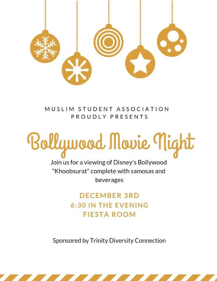 Take a break before fianls begin with some delicious snacks and a movie with your friends!! 😀