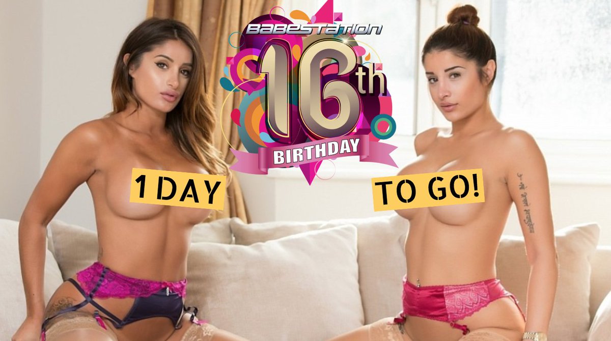 🎂 @BabestationTV Sweet 16 Just Got Bigger
😍 Tomorrow! @preeti_young &amp; @Priya_Y Give You a Special Gift
😈 Double The Pleasure
📅 Sat 1 Dec, From 10PM
📲 https://t.co/D7NfVXXtVk https://t.co/eAymdRFqjy