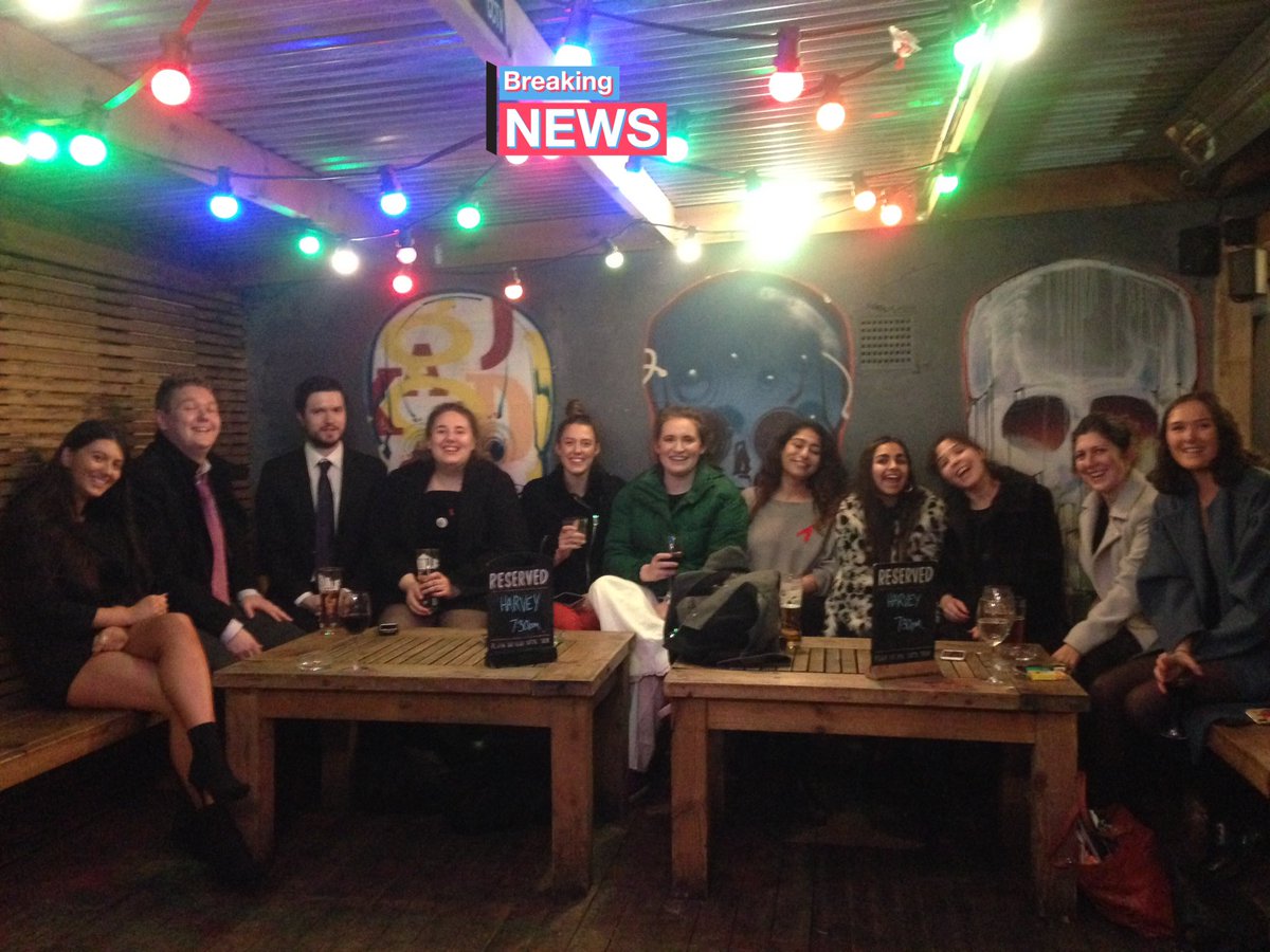 louisamhannah's tweet photo. And the post newsday debrief - good times @journalistworks @Journo_Sheena https://t.co/KQbP5dsFCu