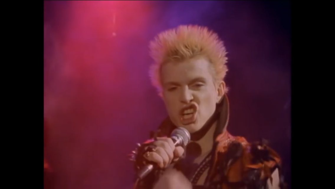 Billy Idol - Rebel Yell  via Billy Idol turns 63 today Happy Birthday Billy 