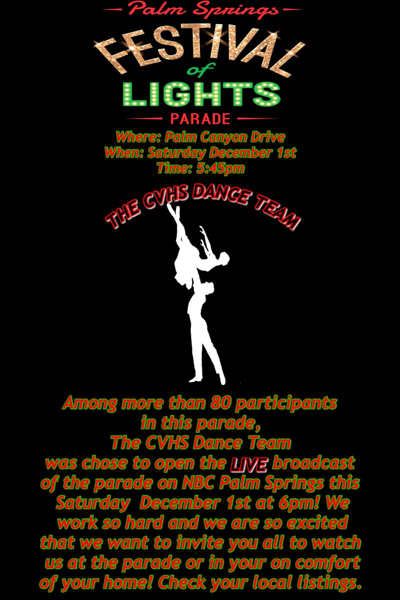 CVHS Dance Team tweet media
