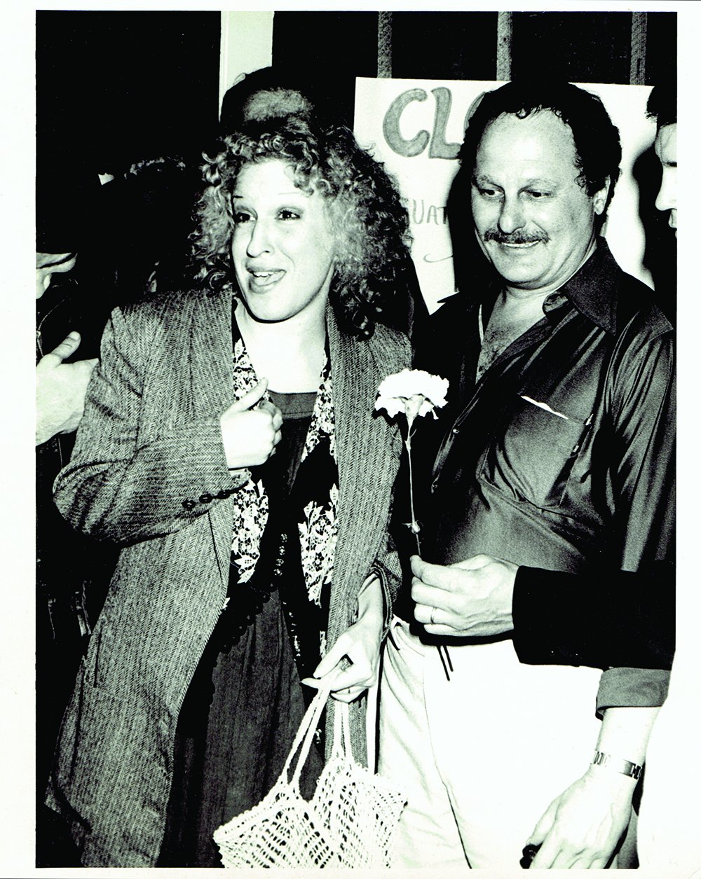  to Budd hangin with Bette Midler. Happy early birthday Bette!  