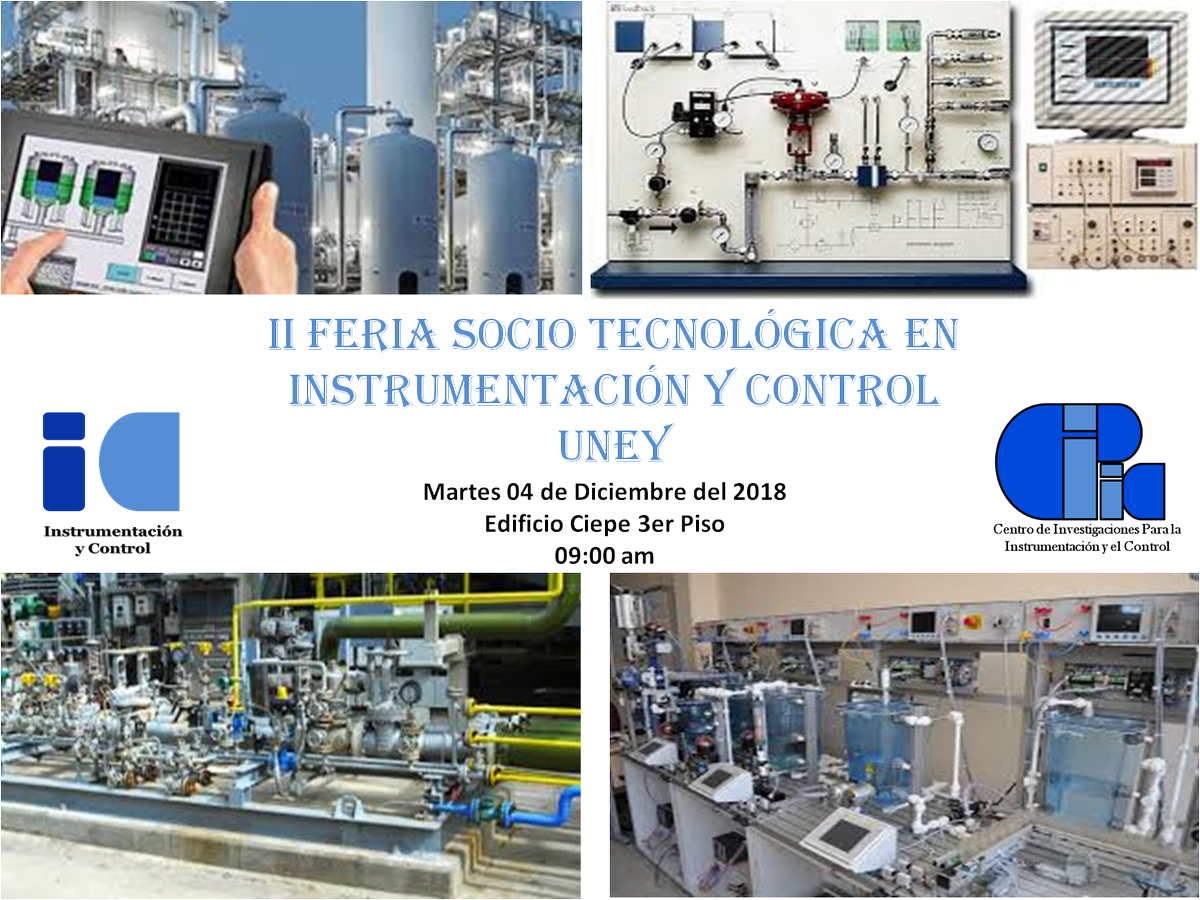 Se invita a la colectividad a ver propuestas y proyectos en Instrumentación y Control en la UNEY Sede Ciepe <a href="/MedozaWullian/">Wullian Mendoza</a> <a href="/uney_oficial/">UNEY</a> <a href="/FundaciteYara/">Fundacite Yaracuy</a> <a href="/JULIOLEONYARA/">JULIO LEÓN HEREDIA</a> <a href="/opsuoficial/">Opsu Oficial</a> <a href="/NicolasMaduro/">Nicolás Maduro</a>