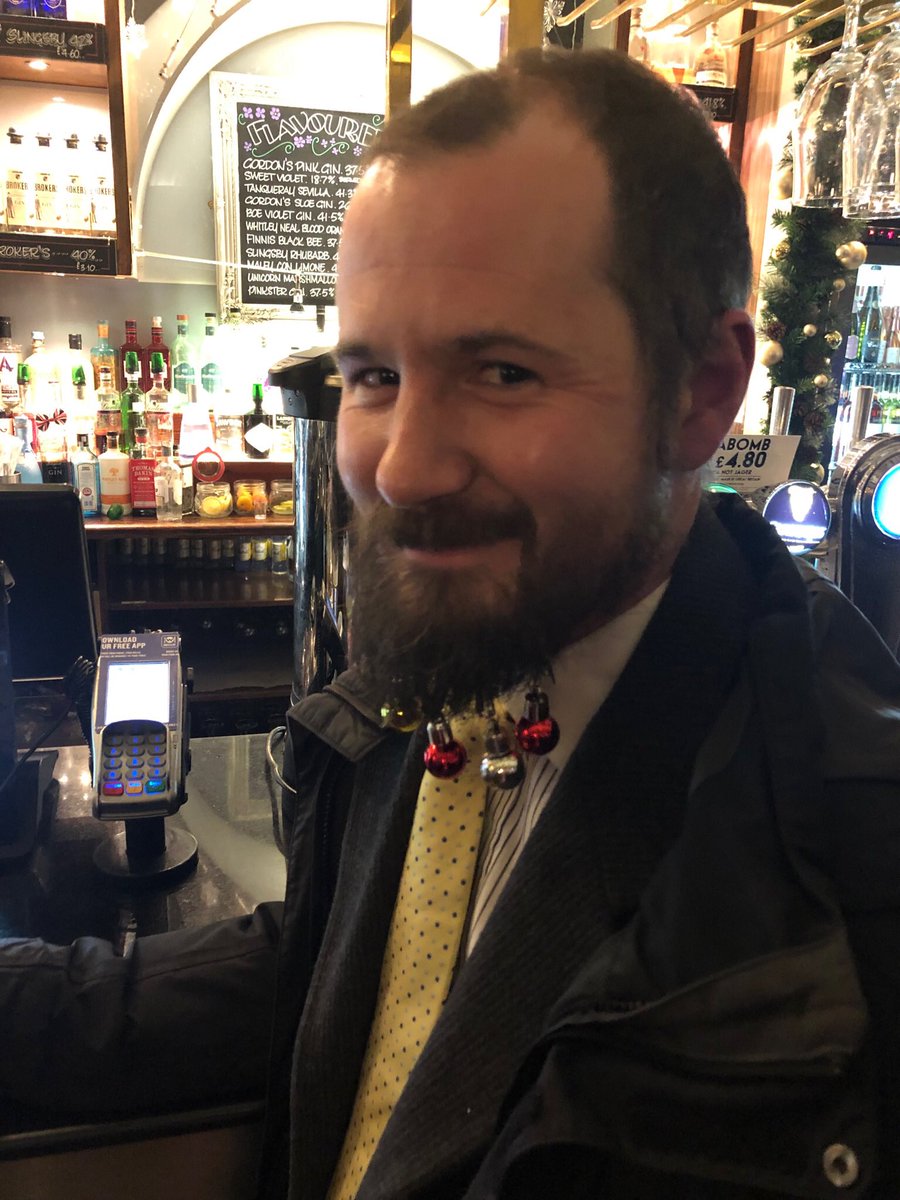 Get in the festive spirit Simon!