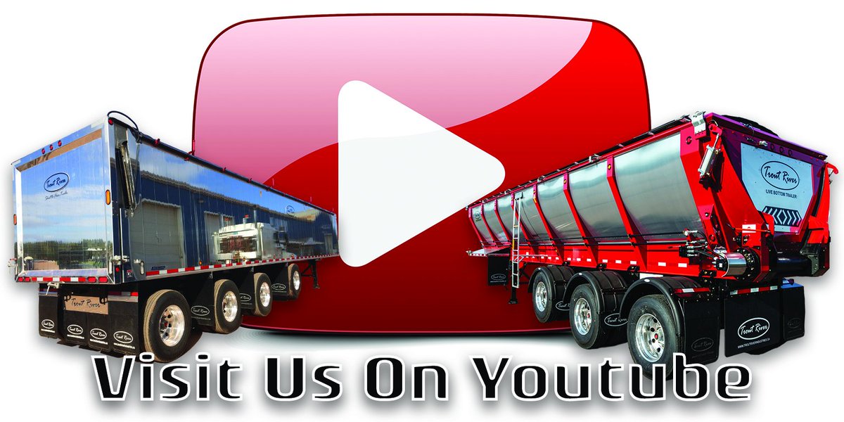TroutRiverPE's tweet photo. .Be sure to visit our #TroutRiver Youtube channel for all your how-to videos on maintenance, operation, and to see our #LiveBottom and #ShuttleFloor #Trailers in action. https://t.co/thRF2pdoim https://t.co/tS8TNTRCLT