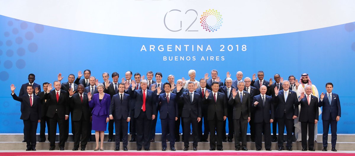 Primera cumbre del G20 en Sudamérica. #G20Argentina
