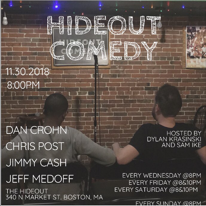 HideoutComedy tweet picture