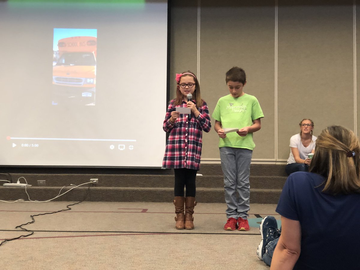 NickHoltvluwer's tweet photo. What a great @EnergyBusSchool Assembly this morning @MHEParker led by our 4th graders! They wrote personal notes for each student at our school and delivered them! @psnelson_dcsd @HeyOhMayo @BonnieJCampos @Tononim28 #FuelYourRideWithPositiveEnergy https://t.co/YxIiaX0YDh