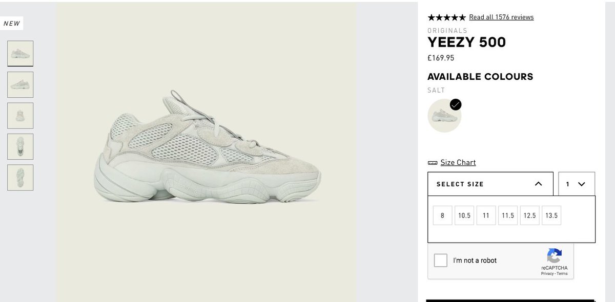 yeezy 500 salt restock