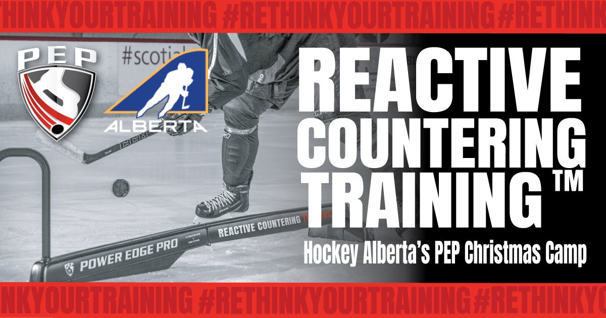PEPHockey's tweet photo. PEP and @HockeyAlberta are bringing #ReactiveCountering to Red Deer this Christmas! Details and registration here: https://t.co/9RSXhPBmPs #TrainLikeConnor https://t.co/qpFMCbHBPH