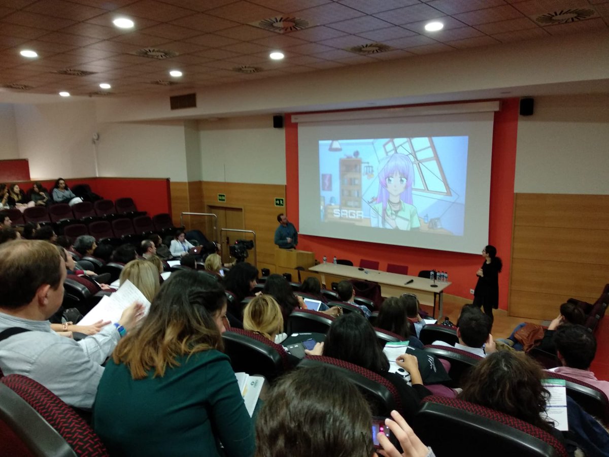 Miguel Lancho presenta #elViajedeElisa videojuego para sensibilizar sobre #TEA en centros educativos impulsado por <a href="/fundacionorange/">Fundación Orange</a> en el foro #trasTEA2018