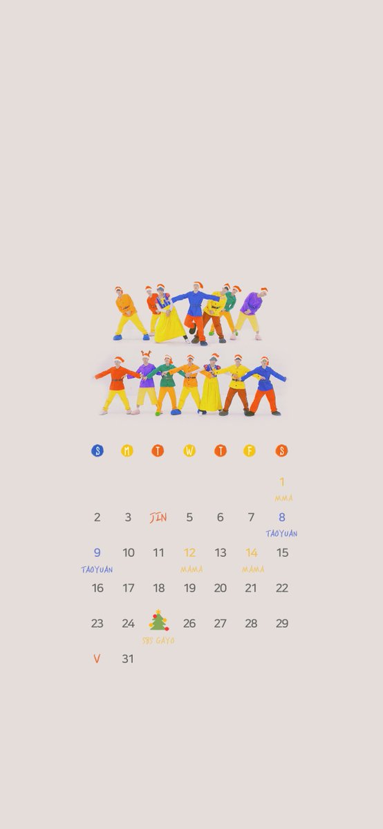 BTSorbit's tweet photo. 12월 달력 배경화면🎄 @BTS_twt https://t.co/ONE9dPIQ7E
