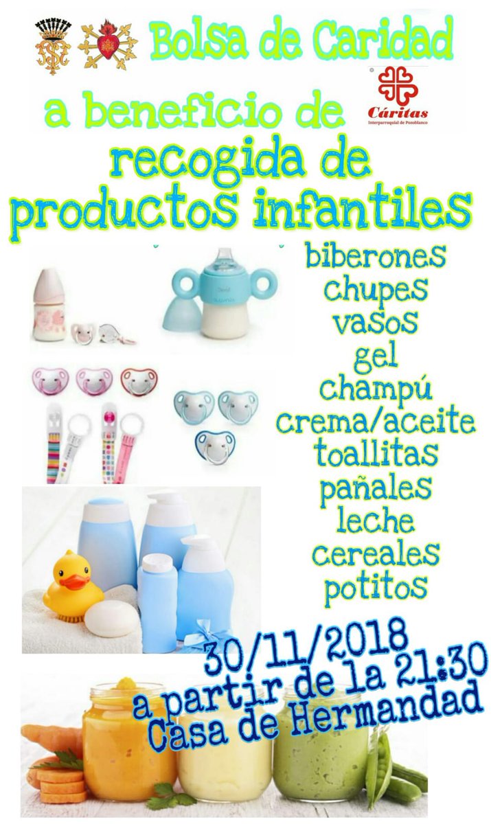Hoy cerramos en nuestra casa de hermandad la "Bolsa de Caridad" de Adviento destinada a <a href="/Caritaspozocord/">Cáritas Pozoblanco</a> recogemos productos para bebés a partir de las 21 H. C/Úrsula Muñoz esquina Pósito <a href="/ccyhhpozoblanco/">CCyHH de Pozoblanco</a> <a href="/CruzDeGuiaPozo/">Cruz de Guía</a> <a href="/ElQuincenal/">El Quincenal de Los Pedroches</a> <a href="/PozoblancoTV/">Canal 54 Pozoblanco</a> <a href="/AytoPozoblanco/">Ayto. Pozoblanco</a> #pozoblanco