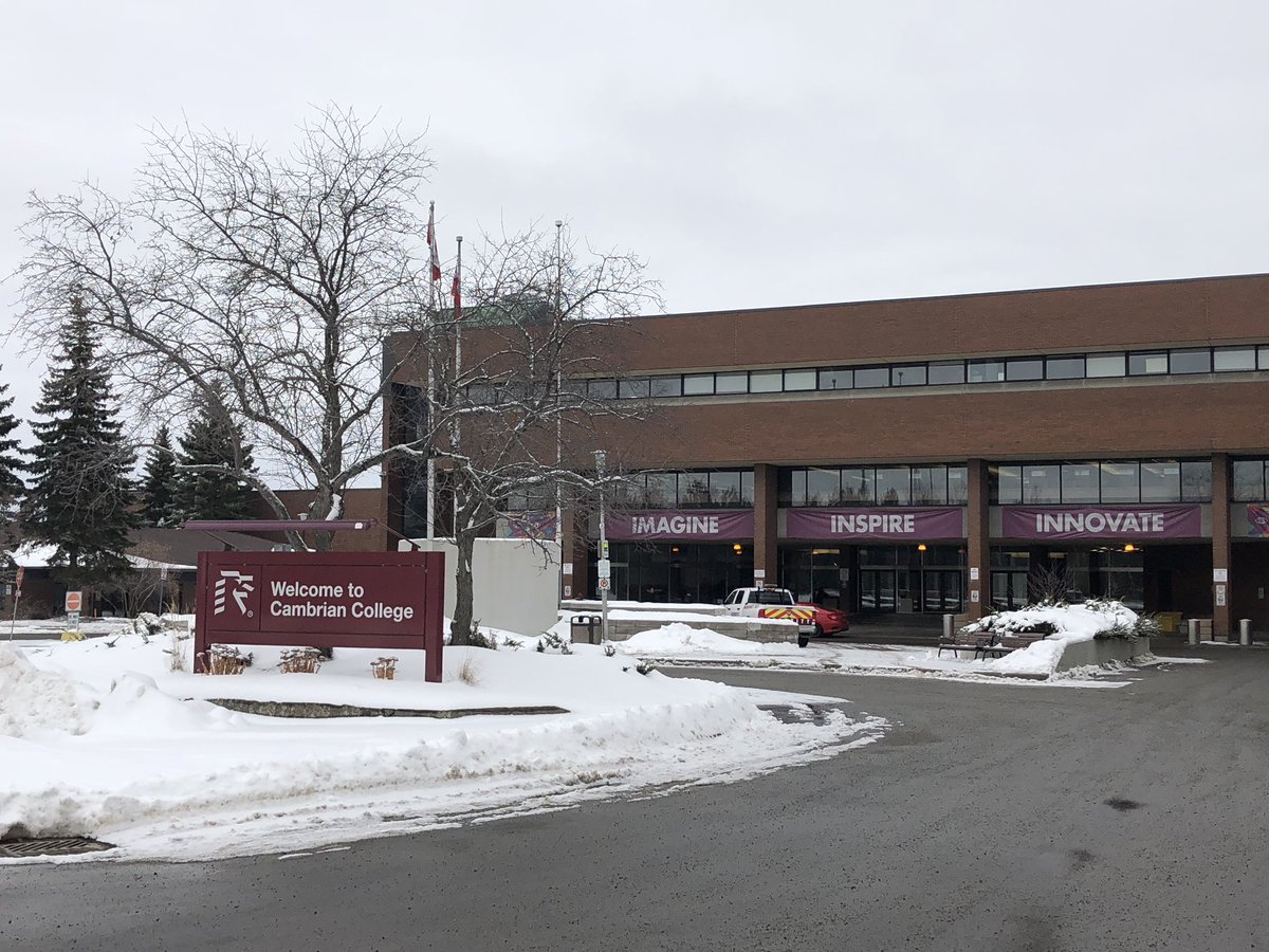 Back on the old stompin’ grounds talking to the PR Agency class! Thanks for having me, <a href="/CambrianPR/">Cambrian College Communications Programs</a>!