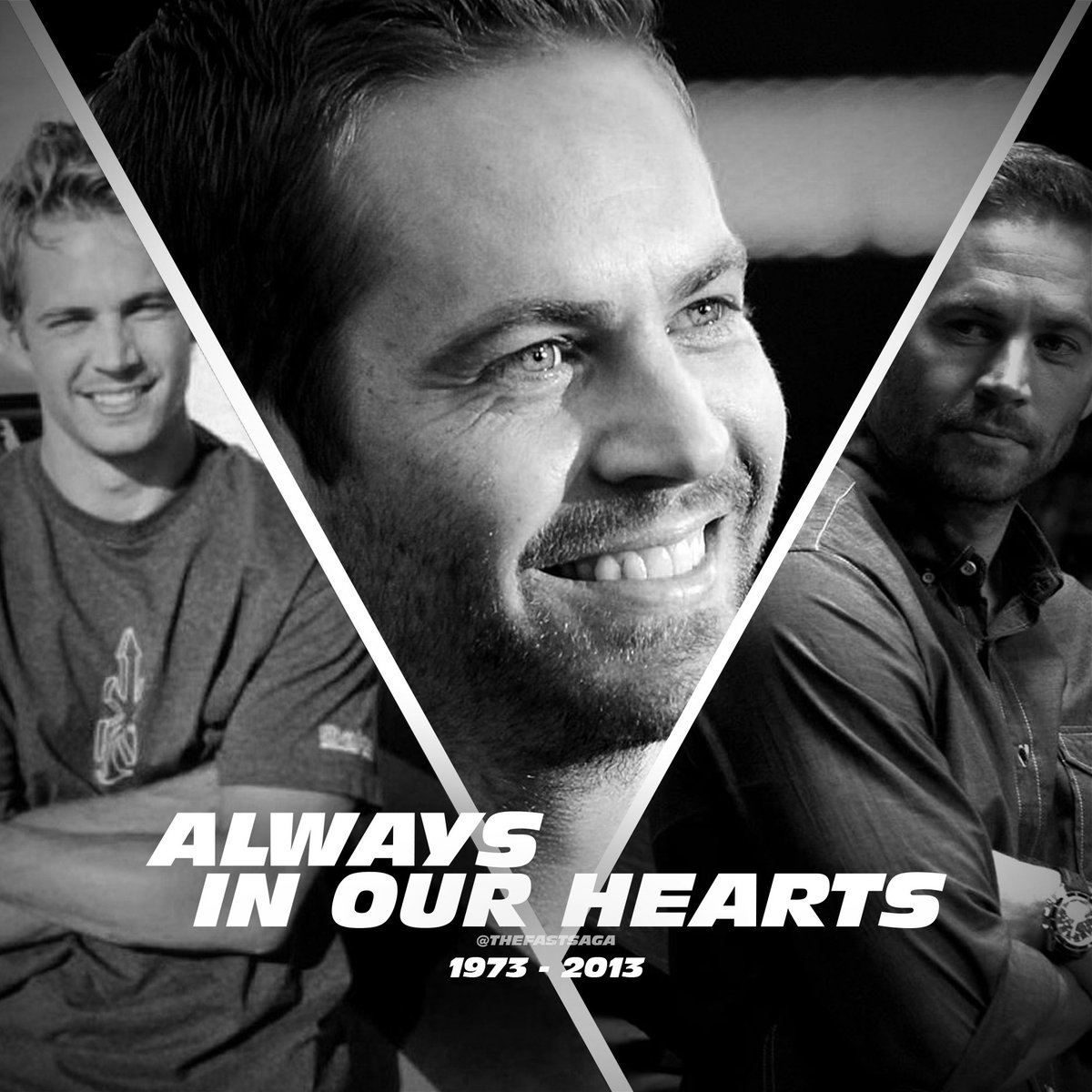 FastFamily's tweet photo. A beautiful soul is never forgotten. 
Forever in our hearts. ♥️ #PaulWalker https://t.co/DYecP4HAB3
