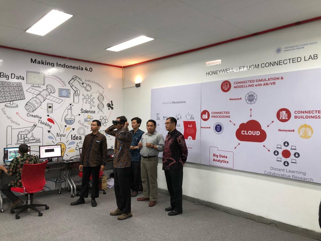 This week, a new Honeywell Control Lab launched at <a href="/UGMYogyakarta/">UGM</a> in Yogyakarta, Indonesia giving students access to their first state-of-the-art UniSim modeling software and holographic computing with HoloLens.