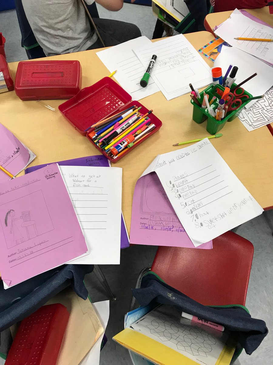 mrsDrow1st's tweet photo. @mrswinfirst @southoldelem One...More...Chapter! Adding list writing to our teaching/non fiction stories! #listwriting #tcwp https://t.co/vd0pVR9SED