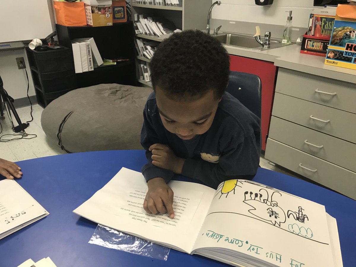 Panthers_PES's tweet photo. Fluency building with 1st graders!  They “retire” the picture version of a book after 3-4 rereads and read a text only copy. Today they went back to read some of their retired stories and were so proud of themselves for knowing nearly all the words! #reinvestLCS @LCSEDU https://t.co/YH44GhTsy6