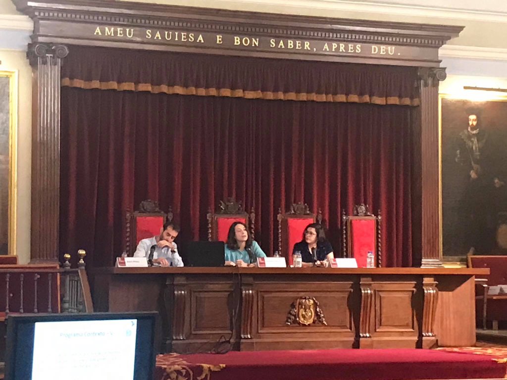 XarxaMujeres's tweet photo. Hoy hemos asistido a la Jornada “Intervención con hombres q ejercen VG como estrategia d prevención” ofrecida x #ProgramaContexto @UV_EG,cuya meta es hacer 1 sociedad libre d violencia,usando herramientas q permitan establecer relaciones d pareja saludables y basadas en l respeto https://t.co/Cp4Whb9yaD